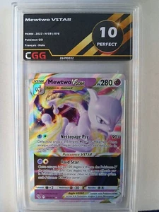 Carte pokemon Français Mewtwo VSTAR (PGO 031) Pokémon GO CGG 10 26490032 - Picture 1 of 3