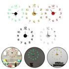 Elegant DIY Sticker Clock for Hotels and Shops Effortless Installation