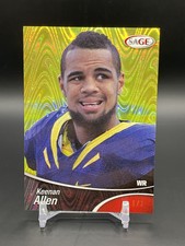 2013 Sage Keenan Allen RC # 1/1 RC True 1 of 1 Gold Rookie Card #SP1 Chargers A9