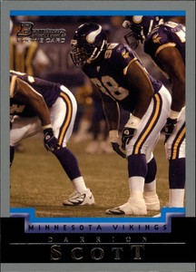 2004 Bowman Football Card #209 Darrion Scott Rookie