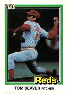 1981 Donruss #425 Tom Seaver - Picture 1 of 2