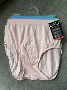 Paquete de 3 calzoncillos Bali Comfort Revolution estilo AK88 talla 8/9 rosa/azul/verde azulado nuevos con etiquetas - Imagen 1 de 5