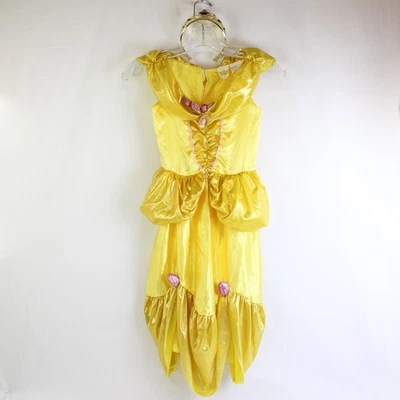 Disney Classics Belle Y la Bestia Vestido Niña ' Talla M 7-8 W/ Corona - Imagen 1 de 4