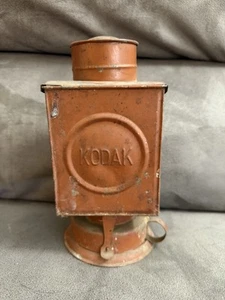 Vintage Antique Kodak Kerosene Darkroom Lantern Used For Classic Movies - Picture 1 of 7