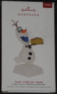 Hallmark Keepsake Disney Olaf's Frozen Adventure Ornament That Time of Year 2019 - Picture 1 of 6