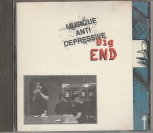 MUSIQUE ANTI-DEPRESSIVE Big End Rare French CD Pop-up sleeve 1993 Indie Rock - Picture 1 of 4