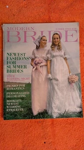 Vintage MODERN BRIDE Magazine April/May 1970 Bridal Wedding, SUMMER ISSUE, 268p - Picture 1 of 16