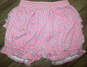 Niña X-Sm: Vintage GYMBOREE LUNARES BLOOMERS de MIAMI BEACH Línea Etiqueta Arco Iris - Imagen 1 de 4