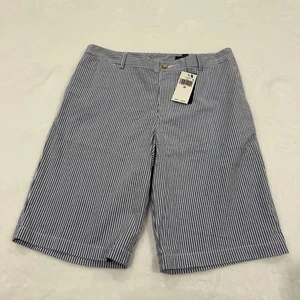 NWT Polo Ralph Lauren Boys Stretch Seersucker Shorts Classic Preppy Summer 20 - Picture 1 of 7