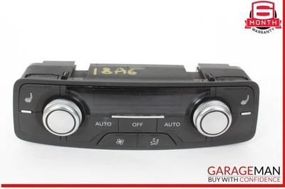 12-18 Audi A6 A7 Rear AC A/C Air Conditioning Temperature Climate Control Panel - Image 1 of 4