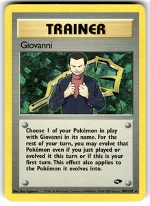 Giovanni 104/132 Gym Challenge Regular - NM - Picture 1 of 2