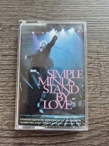 Simple Minds Stand By Love Cassette Tape Limited Edition Live Barrowlands #07319 - Picture 1 of 6