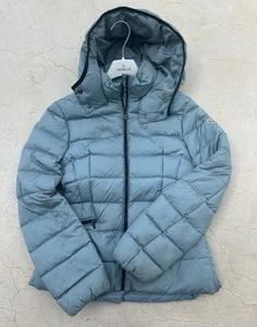 Blue/Green Moncler Jacket Children’s Size 14 Girls - Down Certified Jacket - Picture 1 of 10