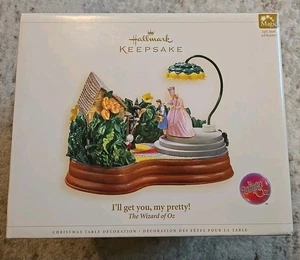 Hallmark Keepsake Wizard Of Oz I’ll Get You My Pretty With Box 2006 Nuevo - Imagen 1 de 4