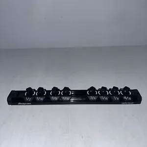 Snap On 1/2" Drive Lock a Socket Magnetic Rail w 8 Posts LAS12SBK - Picture 1 of 6