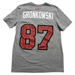 Nike NFL Tampa Bay Buccaneers Rob Gronkowski No. 87 Jersey Tee Sz S - Picture 1 of 8