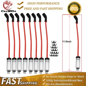 Spark Plug Wires For 2007-15 Chevrolet Tahoe 5.3L 2008-2016 GMC Sierra 2500HD 6L - Picture 1 of 13