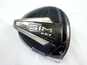 TaylorMade SIM MAX 10.5 9B2B1CT6 Golf Driver Head Only Used Free Shipping - Picture 1 of 13