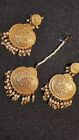 Indian Jaggo Wear Jewellery Set In Gold 