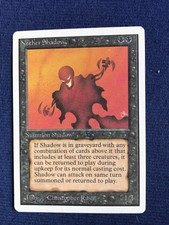 MTG Unlimited Nether Shadow R K Light to Moderate play 1993