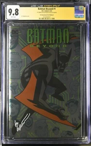 Batman Beyond 1 CGC 9.8 NM/MT Signed TY TEMPLETON Fan Expo Foil Variant Ltd 1000 - Picture 1 of 6