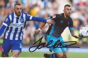 SHEFFIELD WEDNESDAY: JACK HUNT SIGNED 6x4 ACTION PHOTO+COA - Foto 1 di 1