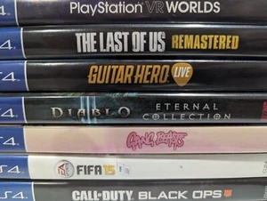 Sony Playstation 4 PS4 Cheap Affordable Video Games Resurfaced Complete CIB - Picture 1 of 287