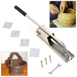4-layer Clay Extruder Mud Clay Pottery & Ceramics Extruder Tool Stainless 4 Dies - Picture 1 of 12