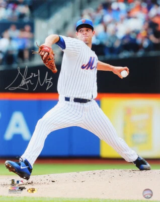 STEVEN MATZ AUTOGRAPHED 16x20 COLOR PHOTO (NEW YORK METS) - W/ COA! - Image 1 of 2