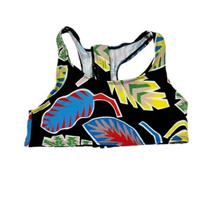 Stella McCartney Kids Girls Tropical Print Bikini Swim Top Size 10 Multicolored - Picture 1 of 8