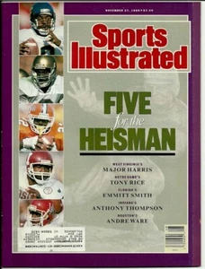 Emmitt Smith Florida Gators Andre Ware Cougars Sports Illustrated Nov 27, 1989 - Picture 1 of 1
