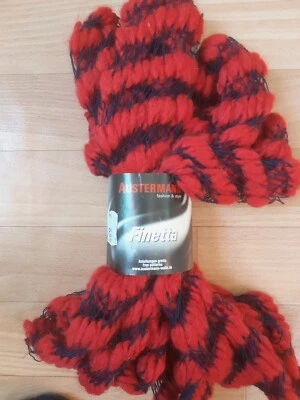 Wolle Finetta  Austermann, weiß 50g Strickwolle Häkelwolle Schal - Bild 1 von 4