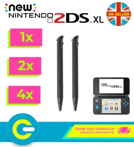 Black Plastic Stylus Pens for Nintendo NEW 2DS XL - Picture 1 of 5