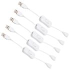 5Pc 28Cm Usb Cable Male To Female With On/Off Extension Toggle For Usb Lamp4856