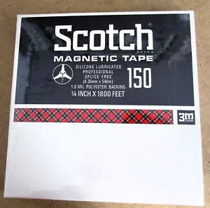 Scotch 150 Sound Recording Tape Reel To Reel Tape! 1800 feet New Sealed 7" - Picture 1 of 2