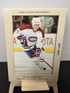2006-07 Upper Deck Bee Hive Matte /100 Alex Kovalev #50 Montreal Canadiens - Picture 1 of 2