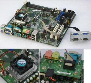Lavagna Mainboard FSC Fujitsu POS-D855GME Rev 3.3 Inkl.cpu 1500MHz + Audio FSC19 - Foto 1 di 1