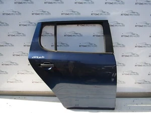 SKODA FABIA MK2 2007-2014 DOOR BARE (REAR DRIVER SIDE) IN BLUE LF5Q - XBDR0064 - Picture 1 of 7