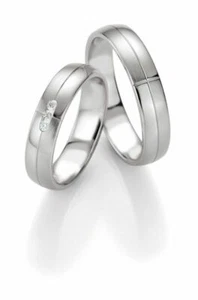 Trauringe Breuning Paladium Collection 2623/2624 en paladio 950/- - Imagen 1 de 2