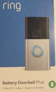 Ring Battery Doorbell Plus Head-to-Toe  1536HD+ Video - Picture 1 of 1