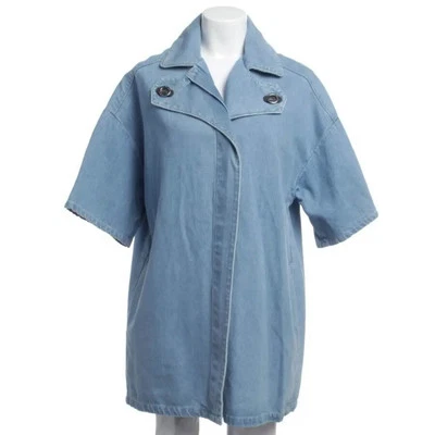 Chaqueta de mezclilla Kenzo Paris para mujer de longitud media bolsillos abotonados talla 34 EE. UU. 2 Foto 1 de 4