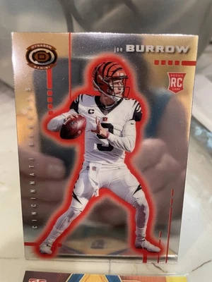 2020 Panini Chronicles Dynagon Joe Burrow RC - D-1 - Image 1 of 2