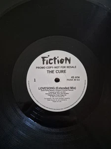 RARE The Cure Lovesong 12" Single Promo UK 1989 Vinyl Record  - Picture 1 of 9