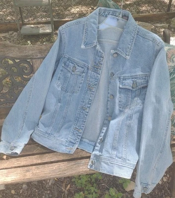 Chaqueta vaquera estilo camionero L vintage de NY Jeans para hombre Foto 1 de 4