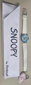 Snoopy Peanuts Armitron Collectable Quartz Watch With Case- Flying Ace - Picture 1 of 4