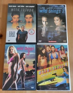 Wild Things 1+2+3+4 ! als DVD Set 4 Kevin Bacon Matt Dillon - Bild 1 von 2