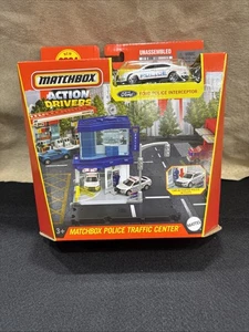 2024 Matchbox Action Drivers Police Traffic Center, Ford Police Interceptor NEW - Picture 1 of 3