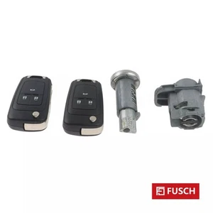 Ignition & Door Lock Cylinder Set with 2 Remotes for 2010-2016 Chevrolet Cruze - Bild 1 von 10