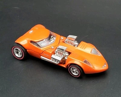100% Hot Wheels Psychedelic Relics Twin Mill Orange 1:64 ‘60’s Culture Redline - Image 1 of 4