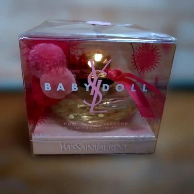 Yves Saint Laurent BABY DOLL Pompom 50 мл/1,6 унций снят с производства ограниченного тиража новый - Изображение 1 из 4